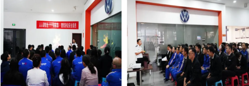 安全無(wú)小事，防患于未“燃”--汽貿(mào)公司開展2025年安全生產(chǎn)月消防培訓(xùn)及滅火綜合應(yīng)急演練