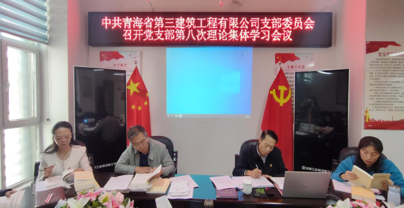 三建公司黨支部召開第八次理論集體學(xué)習(xí)會 ----集團黨委委員、紀(jì)委書記講主題教育專題黨課